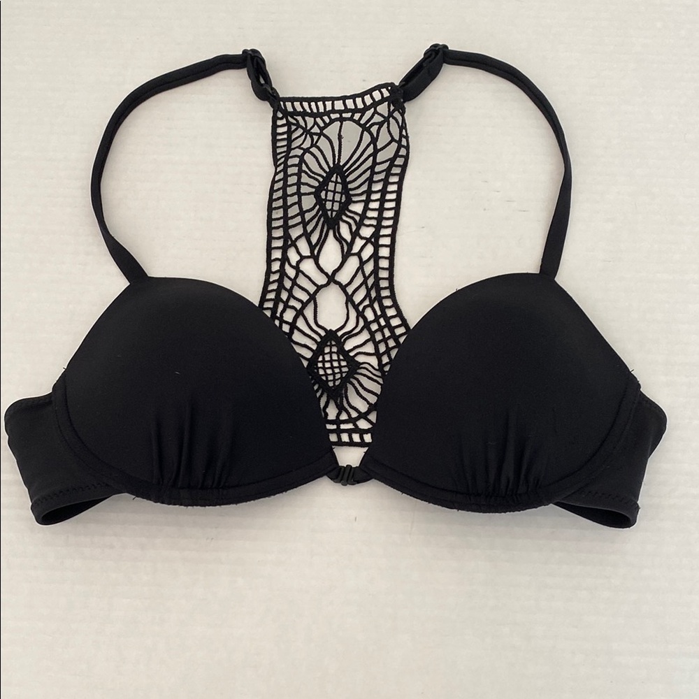 Xhilaration Black One Piece Swimsuit